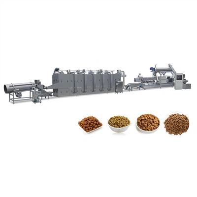 Equips d'extrusió d'aliments per a mascotes
