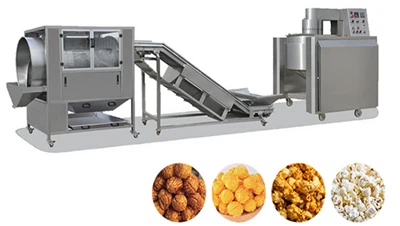 Línia de producció de crispetes de papallona